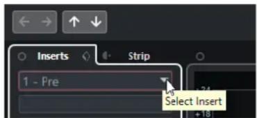 Inserts 1 - Pre Strip Select Insert +18