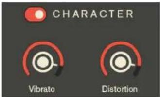 CHARACTER Vibrato Distortion