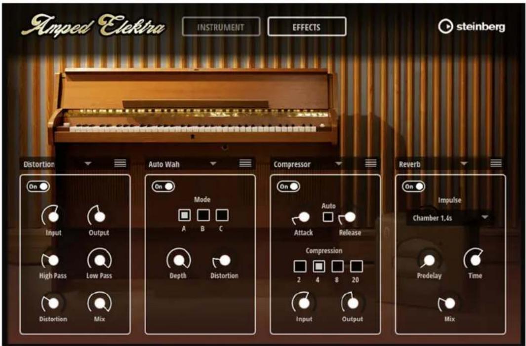 STEINBERG Amped Elektra - Page Effects - 1