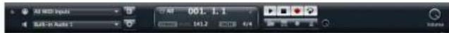 STEINBERG HALion Sonic 1 - Additional controls when using HALion Sonic as a standalone instrument - 1