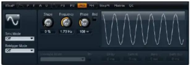 STEINBERG HALion Sonic 1 - To access the LFOs: - 2