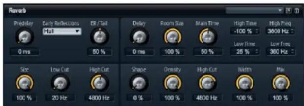 STEINBERG HALion Sonic 1 - Reverb (Hall) - 1