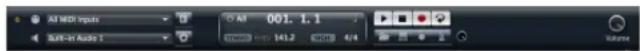 STEINBERG HALion Sonic 1 - Zusätzliche Bedienelemente bei der Verwendung von HALion Sonic als Standalone-Instrument - 1