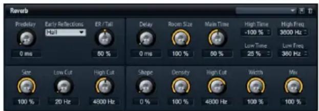 STEINBERG HALion Sonic 1 - Reverb - 1