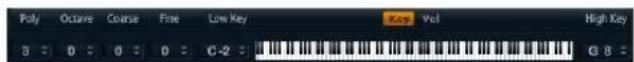 STEINBERG HALion Sonic 1 - Tastaturbereich (Low Key, High Key) - 1