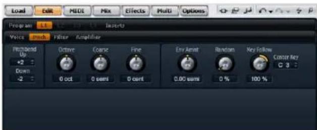 STEINBERG HALion Sonic 1 - Die Pitch-Seite - 1