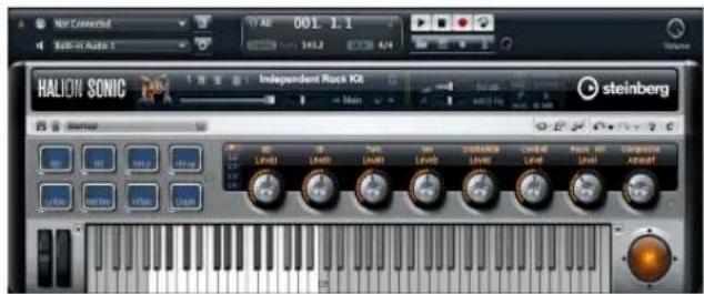 STEINBERG HALion Sonic 1 - HALion Sonic interface - 2