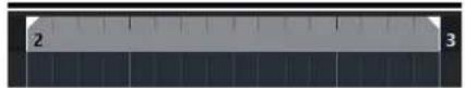 STEINBERG Cubase Elements 13 - Délimiteurs gauche et droit - 1