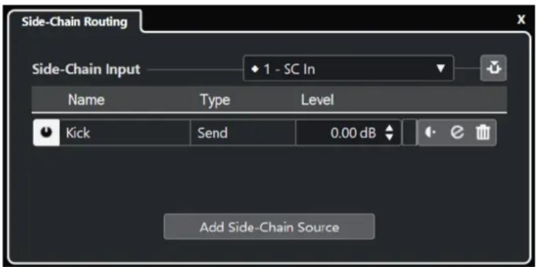 STEINBERG Cubase Elements 13 - Routage de Side-Chain - 1