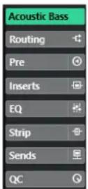 STEINBERG Cubase Elements 13 - Sections des voies - 1