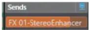 STEINBERG Cubase Elements 13 - Destination des Sends et gain (compact) - 1
