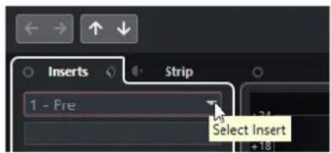 Inserts 1 - Pre Strip Select Insert