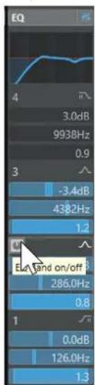 EQ 4 3.0dB 9938Hz 0.9 3 -3.4dB 4382Hz 1.2 EA and on/off 286.0Hz 0.8 1 0.0dB 126.0Hz 1.3