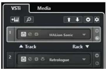 VSTi Media 1 HALion Sonic Track Rack 2 Retrologue