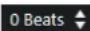 STEINBERG Cubase Elements 13 - Nombre de temps restants défini dans le fichier audio - 1