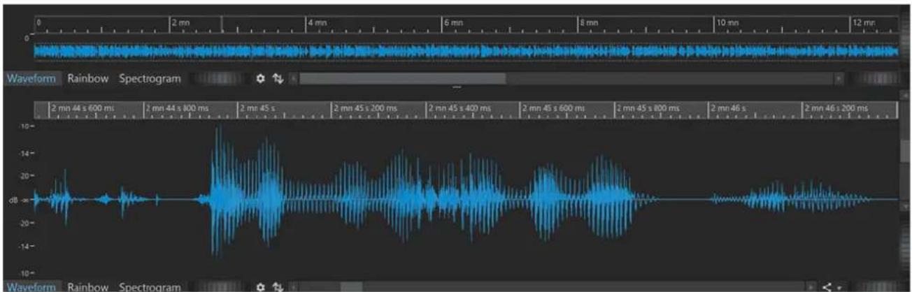 Waveform Rainbow Spectrogram 2 min 44 s 600 ms 2 min 44 s 800 ms 2 min 45 s 2 min 45 s 200 ms 2 min 45 s 400 ms 2 min 45 s 600 ms 2 min 45 s 800 ms 2 min 46 s 2 min 46 s 200 ms