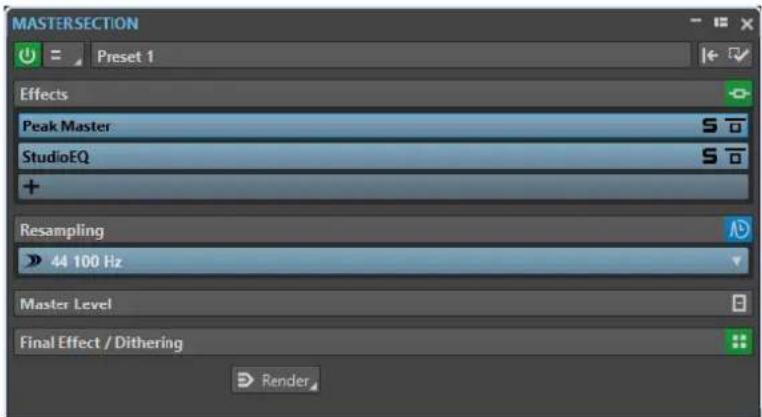 STEINBERG WaveLab Elements 12 - Taux d'échantillonnage du pilote audio - 1