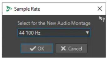 STEINBERG WaveLab Elements 12 - Propriétés des montages audio - 1