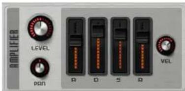 AMPLIFIER LEVEL PGN A D S Q VEL