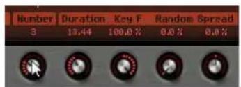STEINBERG Padshop 1 - グレインの設定 - 1