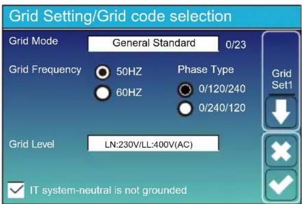 Deye SUN-40K-SG01HP3-EU-BM4 - Menu Configuration du Réseau - 3