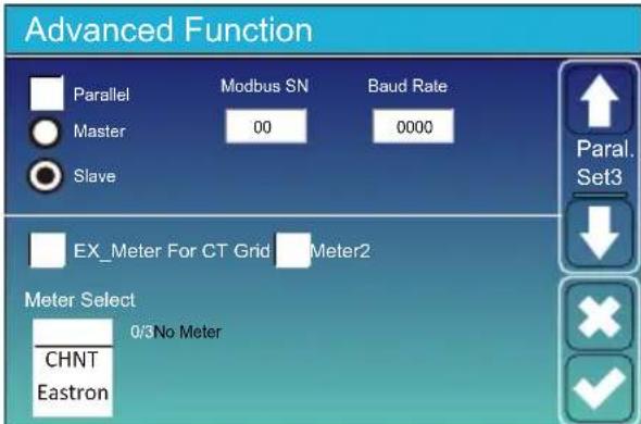 Deye SUN-40K-SG01HP3-EU-BM4 - Menu de Configuration des Fonctions Avancées - 3