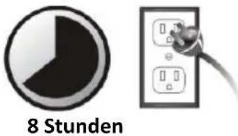 PowerWalker VFD 600 - II: Mit Stromnetz verbinden und aufladen - 1