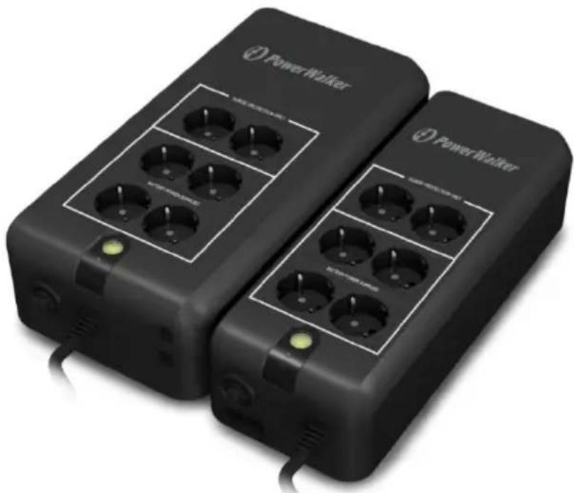 PowerWalker VFD 600 APFC - Disjoncteur - 1