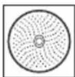BOSCH MUZ9VL1 - Grating disc – medium-fine - 1