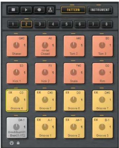 STEINBERG Groove Agent 4 - Pattern Pads - 1