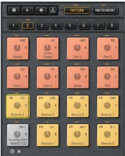 STEINBERG Groove Agent 4 - Pads de pattern - 1
