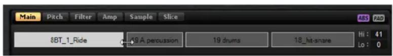 STEINBERG Groove Agent 4 - Mapping-Anzeige - 1