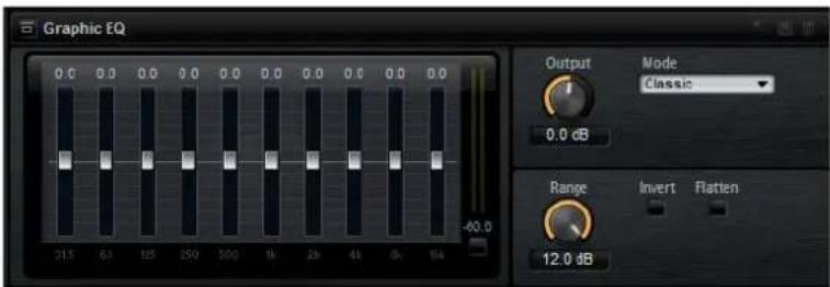 STEINBERG Groove Agent 4 - Graphic EQ - 1
