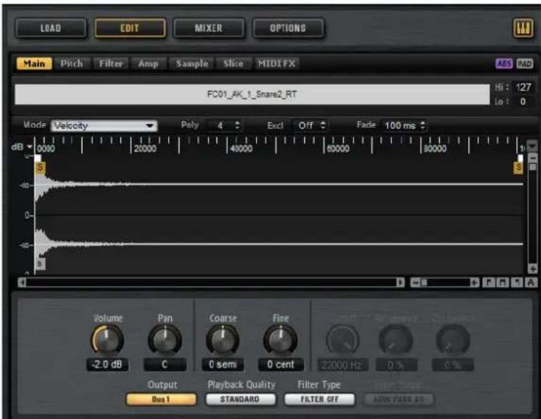STEINBERG Groove Agent 4 - Sound-Bearbeitung - 1