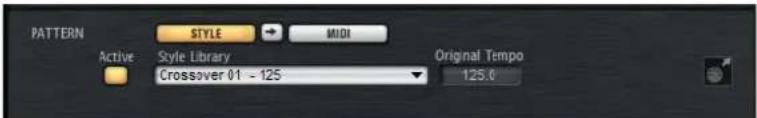 STEINBERG Groove Agent 4 - Pattern-Bereich - 1