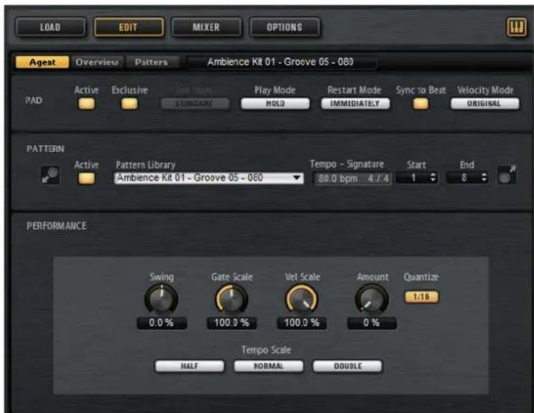 STEINBERG Groove Agent 4 - Pattern Editing - 1