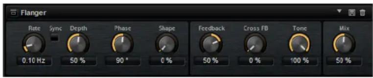 STEINBERG Groove Agent 4 - Flanger - 1