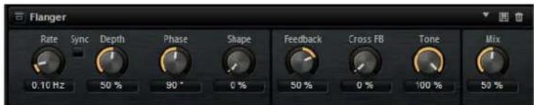 STEINBERG Groove Agent 4 - Flanger - 1