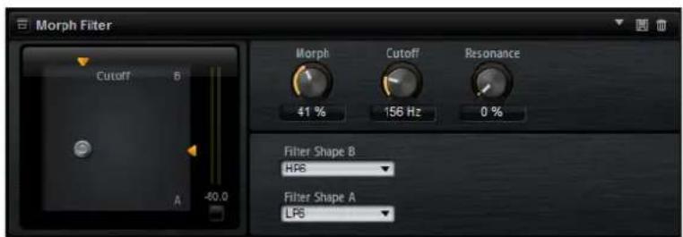 STEINBERG Groove Agent 4 - MorphFilter - 1