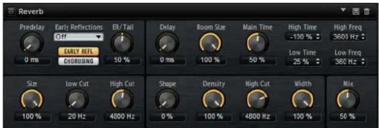 STEINBERG Groove Agent 4 - Reverb - 1