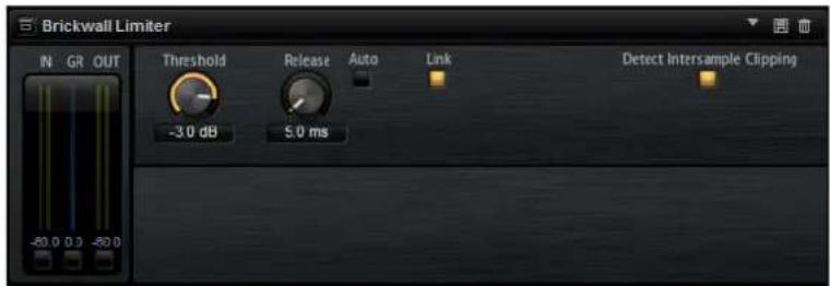 STEINBERG Groove Agent 4 - Brickwall Limiter - 1