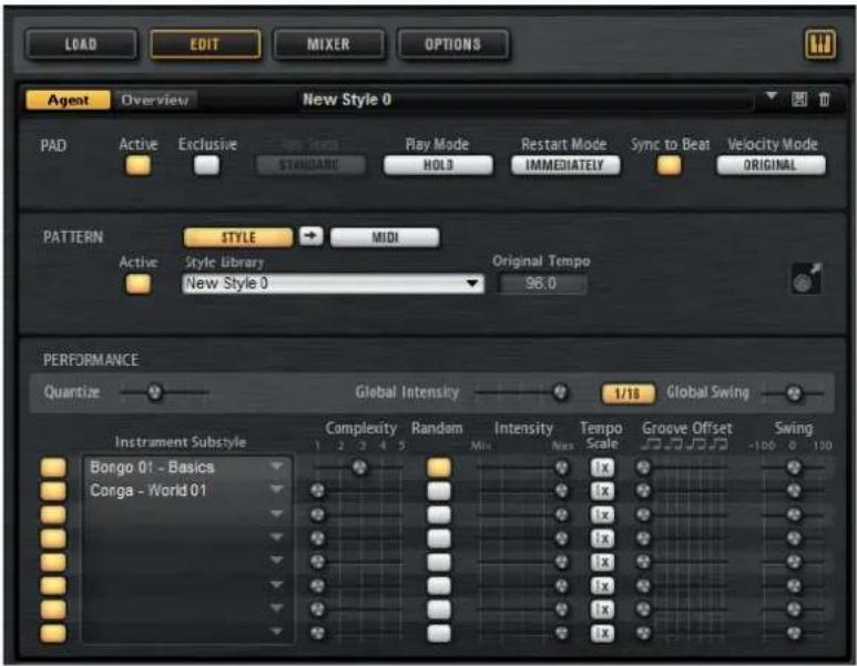 STEINBERG Groove Agent 4 - Édition des patterns - 1
