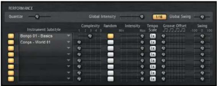 STEINBERG Groove Agent 4 - Performance-Bereich (Style Player) - 1
