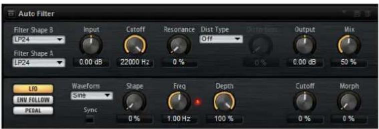 STEINBERG Groove Agent 4 - Auto Filter - 1