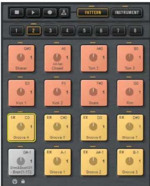 STEINBERG Groove Agent 4 - Pattern-Pads - 1