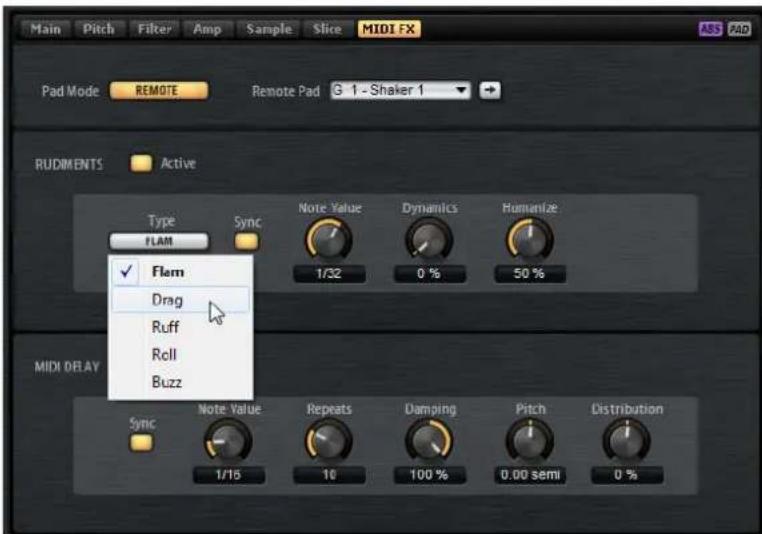 STEINBERG Groove Agent 4 - Utilisation des effets MIDI - 1