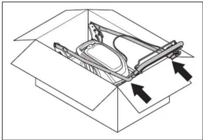 HUSQVARNA LC 251i - To assemble the handle - 3