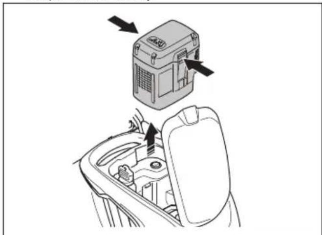 HUSQVARNA LC 251i - To stop the product - 4