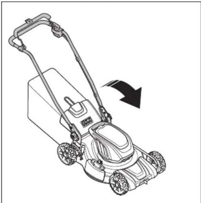 HUSQVARNA LC 251i - За задаване на продукта в положение при транспортиране - 2