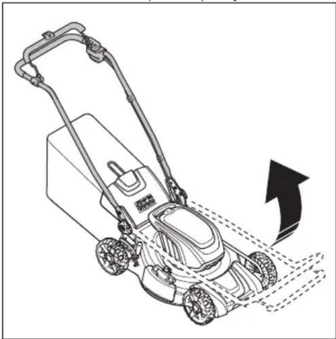 HUSQVARNA LC 251i - Nastavení výrobku do provozní polohy - 1
